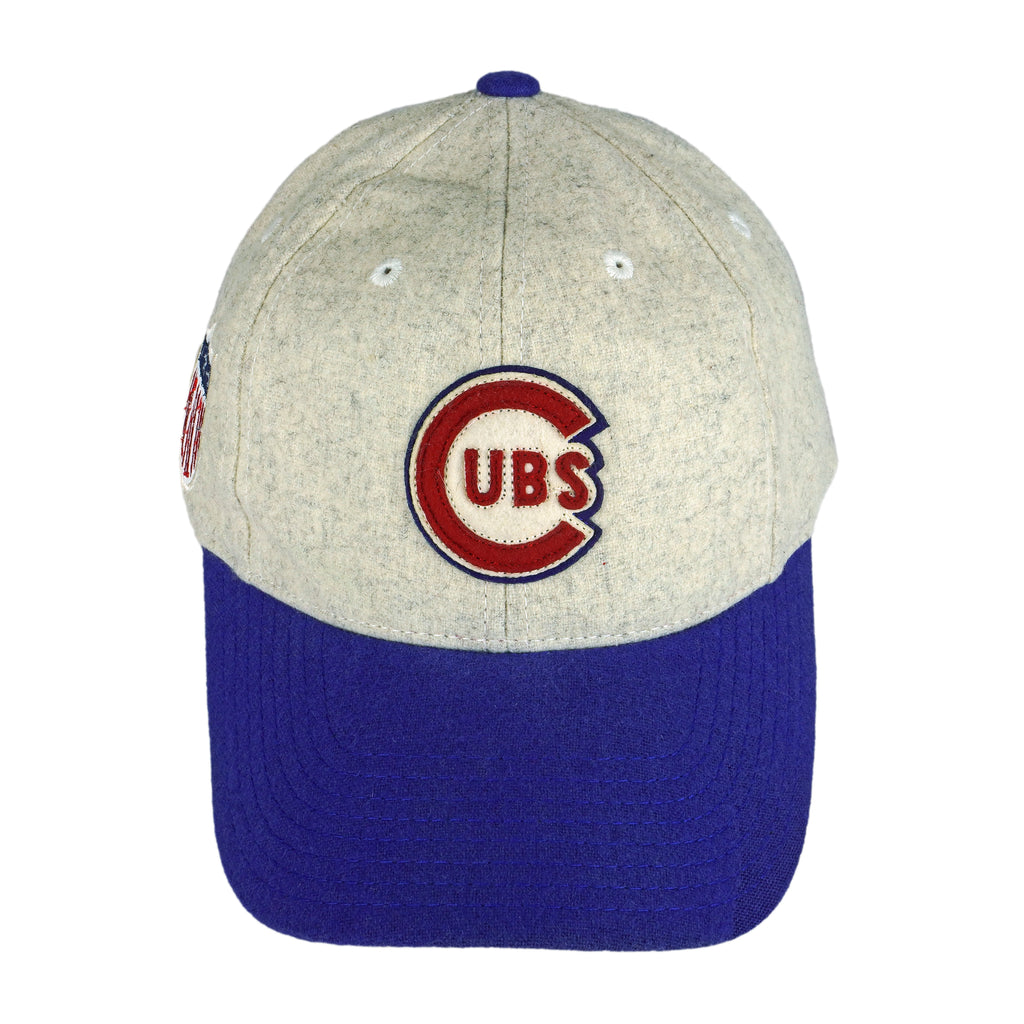 MLB (American Needle)- Chicago Cubs Adjustable Hat 1990s OSFA Vintage Retro Baseball