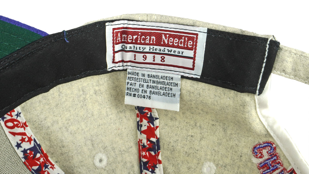 MLB (American Needle)- Chicago Cubs Adjustable Hat 1990s OSFA Vintage Retro Baseball
