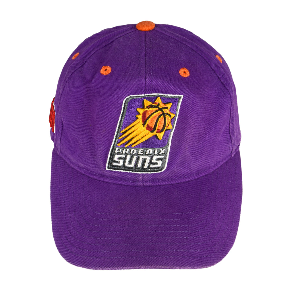 NBA - Phoenix Suns Spell-Out Adjustable Hat 1990s OSFA Vintage Retro Basketball