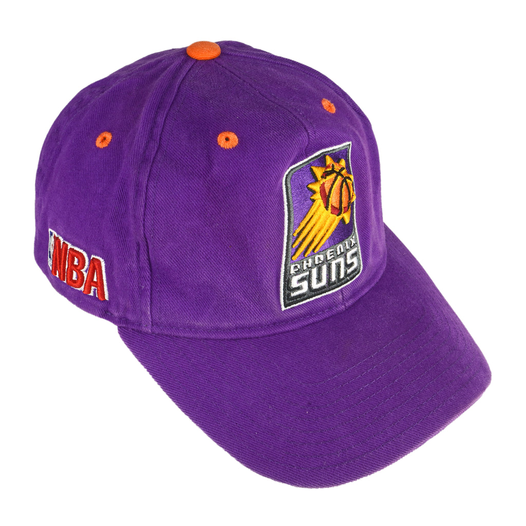 NBA - Phoenix Suns Spell-Out Adjustable Hat 1990s OSFA Vintage Retro Basketball