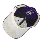 MLB (#1 Apparel) - Colorado Rockies Snap Back Hat 1990s OSFA Vintage Retro Baseball