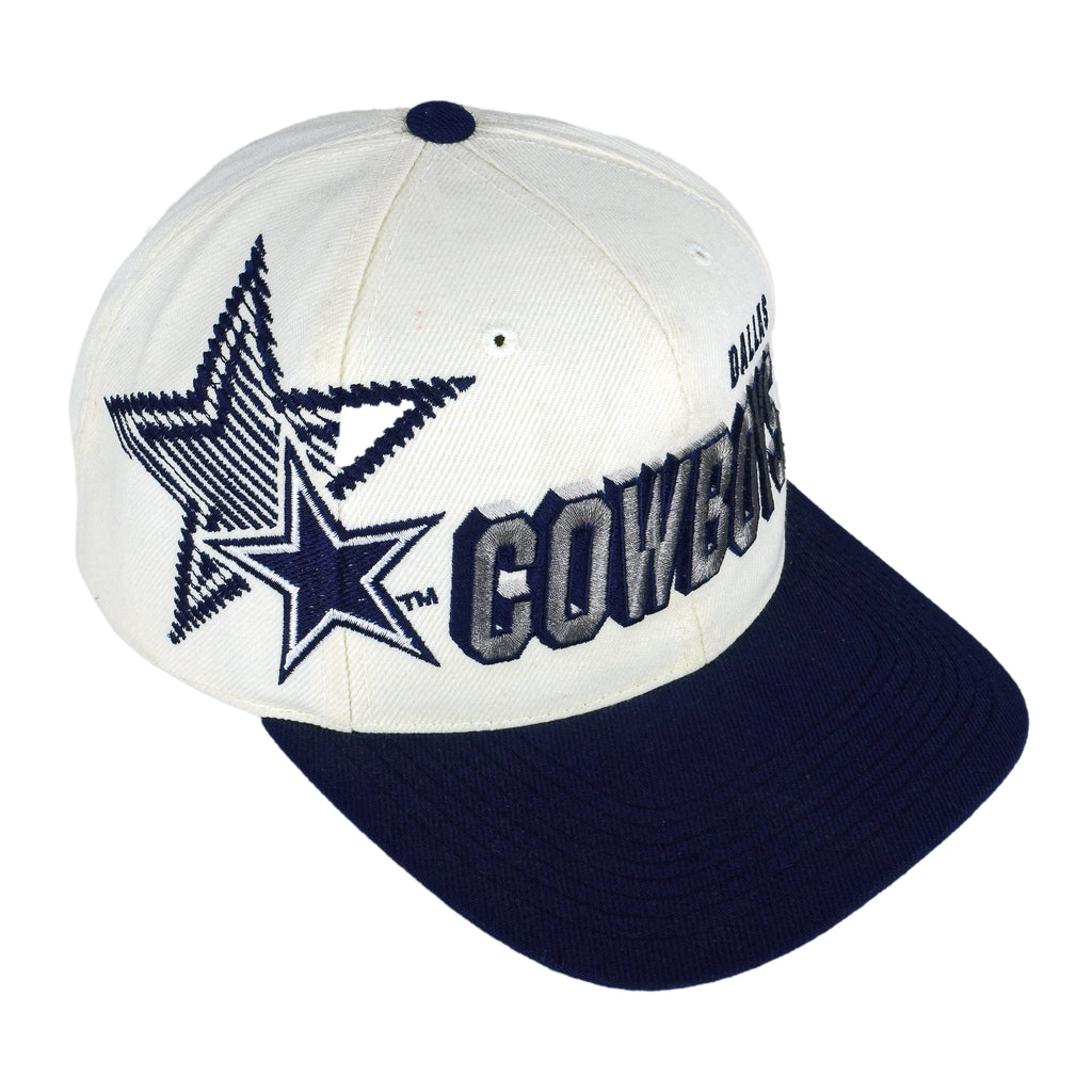 NFL (Sports Specialties) - Dallas Cowboys Snap Back Hat Deadstock 1990s OSFA Vintage Retro Football