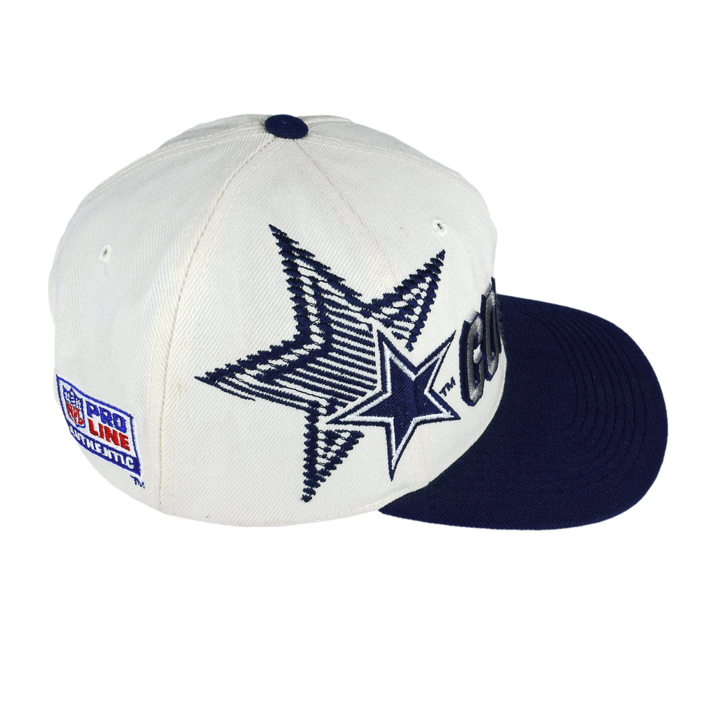 NFL (Sports Specialties) - Dallas Cowboys Snap Back Hat Deadstock 1990s OSFA Vintage Retro Football