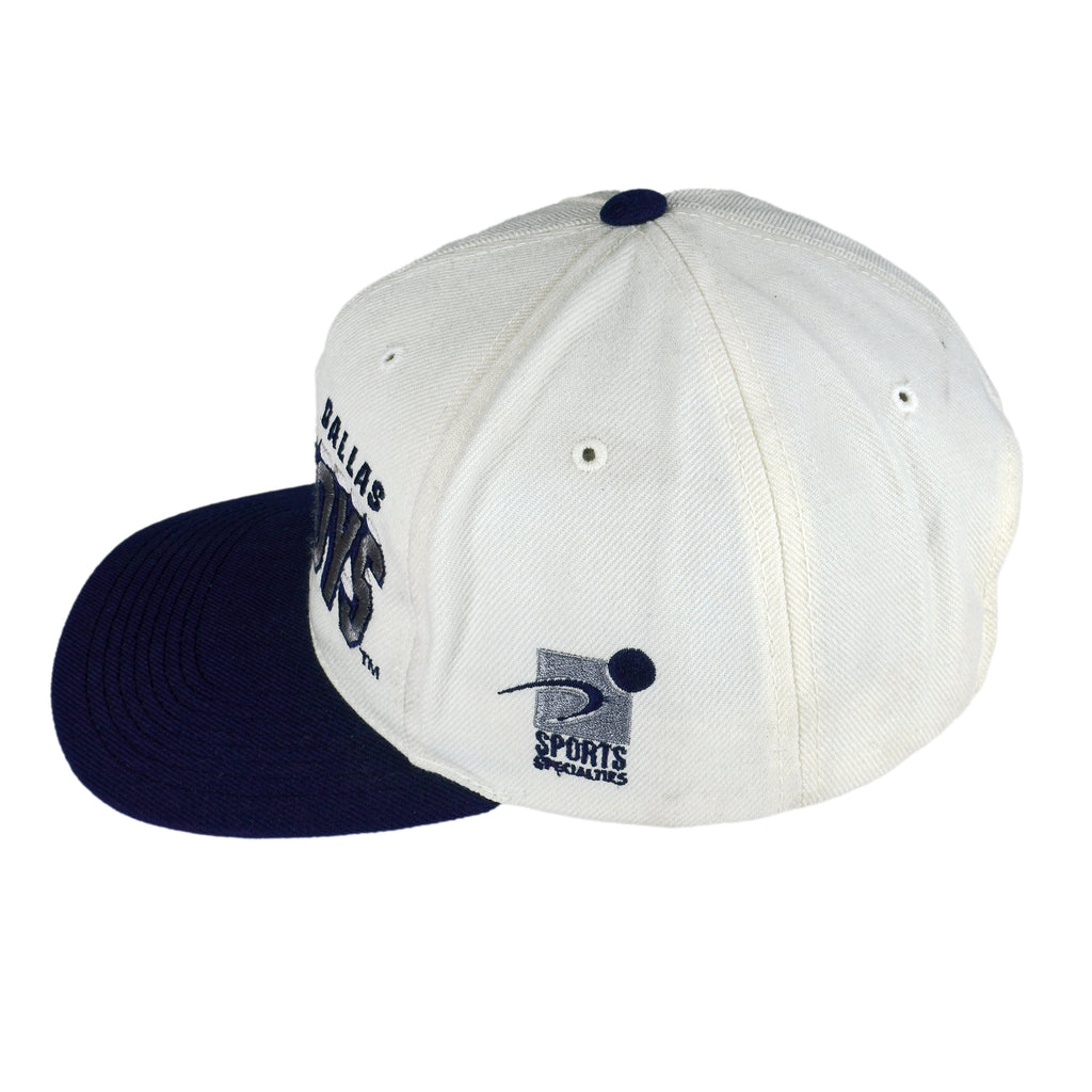 NFL (Sports Specialties) - Dallas Cowboys Snap Back Hat Deadstock 1990s OSFA Vintage Retro Football