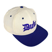 NCAA (New Era) - Duke Blue Devils Snap Back Hat 1990s Medium/Large Vintage Retro Basketball College