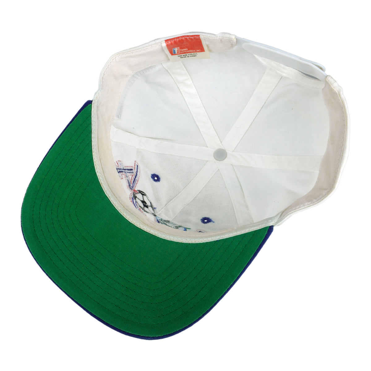 Vintage (Twins Enterprise) - World Cup USA Snap Back Hat 1994 OSFA Vintage Retro Soccer