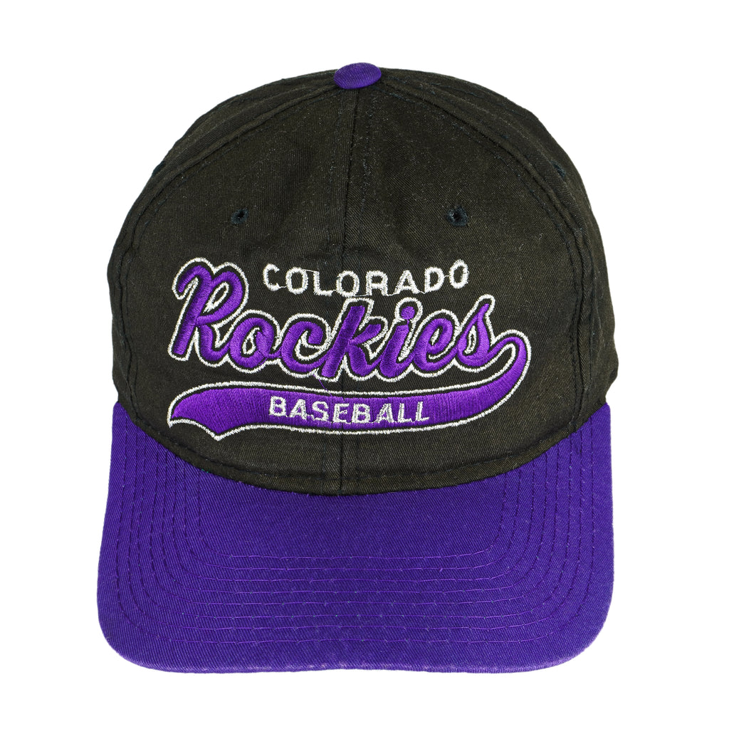 MLB (Starter) - Colorado Rockies Snap Back Hat 1990s OSFA Vintage Retro Baseball