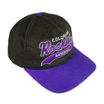 MLB (Starter) - Colorado Rockies Snap Back Hat 1990s OSFA Vintage Retro Baseball