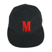 Marlboro (Vanguard) - Black Big Logo Adjustable Hat OSFA Vintage Retro