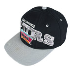 Starter - San Antonio Spurs Spell-Out Snap Back Hat 1990s OSFA Vintage Retro Basketball