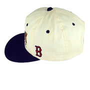 MLB (YR) - Boston Red Sox Snap Back Hat 1990s OSFA Vintage Retro Baseball