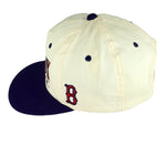 MLB (YR) - Boston Red Sox Snap Back Hat 1990s OSFA Vintage Retro Baseball