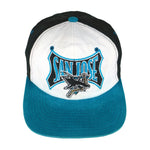 NHL (Lee) - San Jose Sharks Embroidered Snapback Hat 1990s OSFA