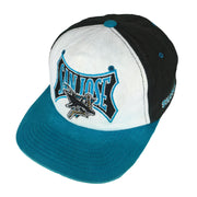 NHL (Lee) - San Jose Sharks Embroidered Snap Back Hat 1990s OSFA Vintage Retro Hockey