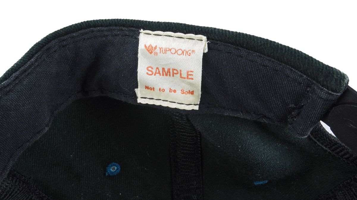 NHL (Lee) - San Jose Sharks Embroidered Snap Back Hat 1990s OSFA Vintage Retro Hockey