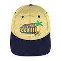 NFL (Logo 7) - Super Bowl XXIII Embroidered Snap Back Hat 1999 OSFA Vintage Retro Football