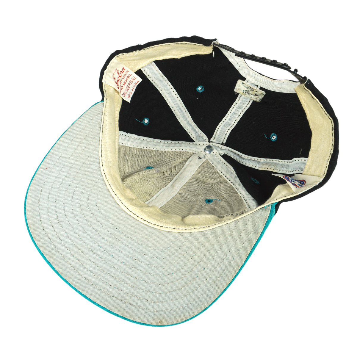 MLB (New Era) - Portland Sea Dogs Snap Back Hat 1990s OSFA Vintage Retro Baseball