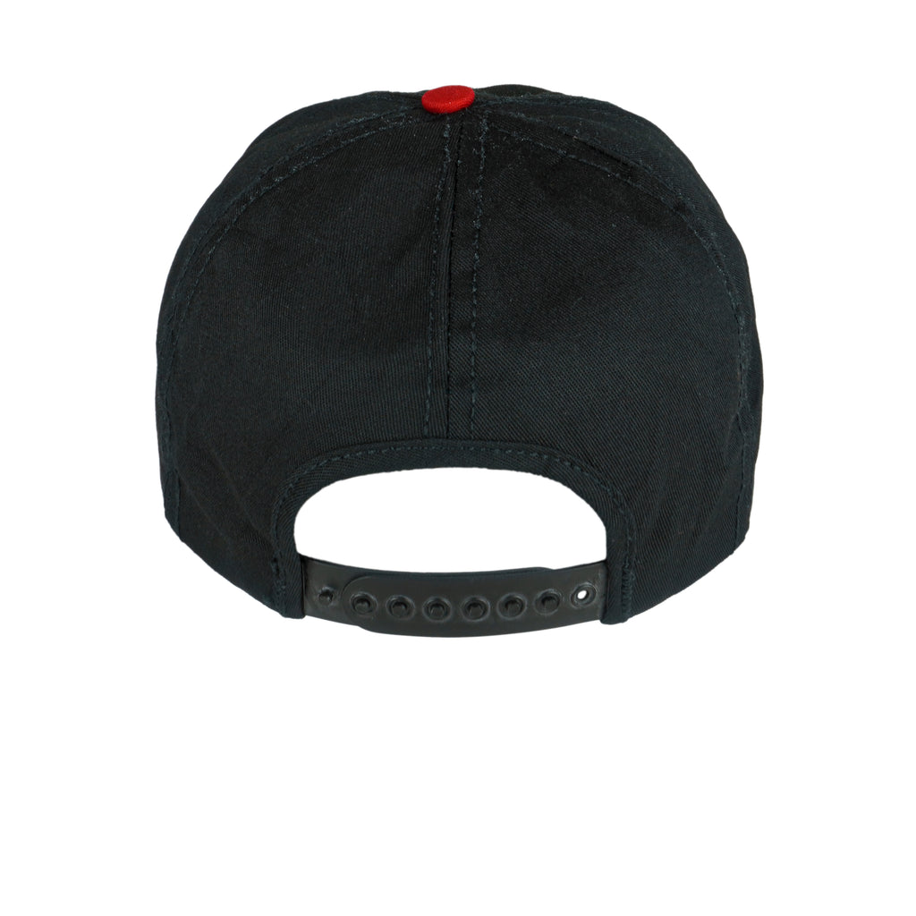 Vintage (Budweiser) - Black Pro Football Embroidered Snap Back Hat 1990s OSFA Vintage Retro