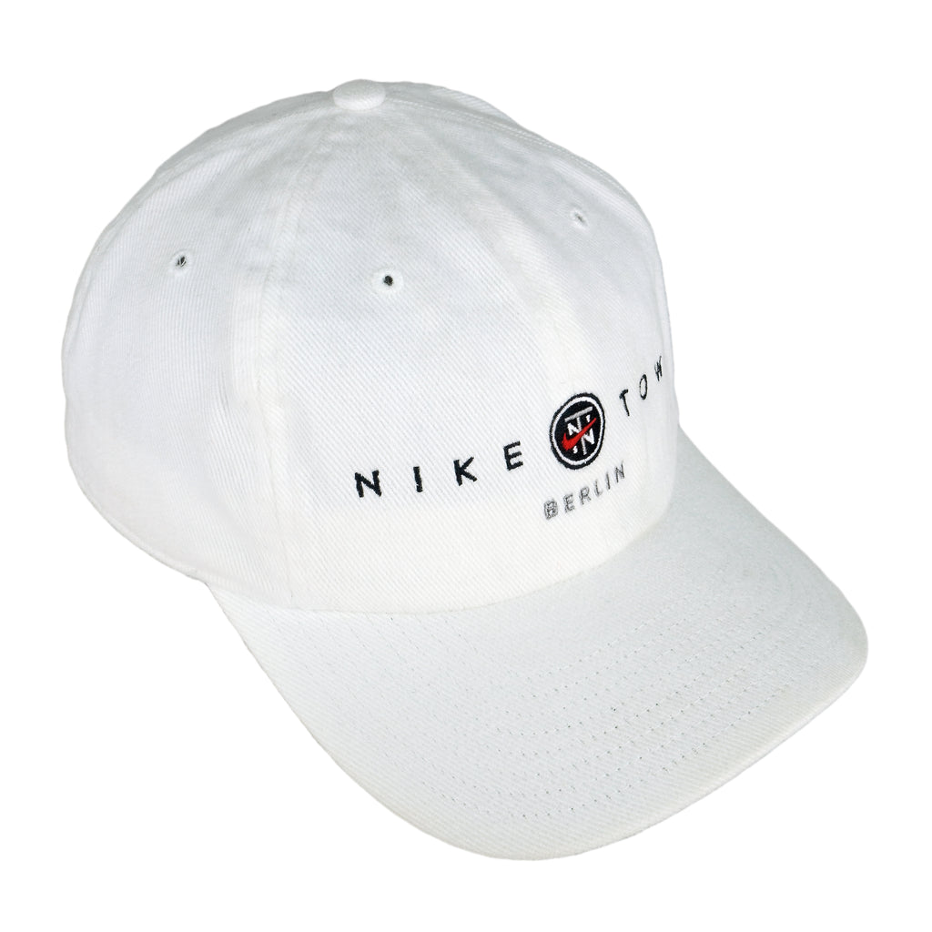 Nike - Nike Town Berlin Strap Back Hat 1990s OSFA Vintage Retro