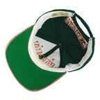 NCAA (Cap Boy) - Miami Hurricanes Snap Back Hat 1990s OSFA Vintage Retro Football College