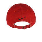 Nike - Red Basketball Adjustable Hat 1990s OSFA Vintage Retro Basketball