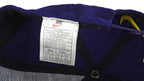 Nike - Blue Spell-Out Snap Back Hat 1990s OSFA Vintage Retro