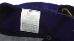 Nike - Blue Spell-Out Snap Back Hat 1990s OSFA Vintage Retro