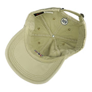 Nike - Beige USA Big Logo Snap Back Hat 1990s OSFA Vintage Retro