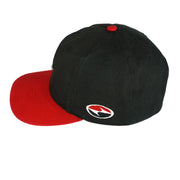 Nike - Black Big Logo Adjustable Hat 1990s OSFA Vintage Retro