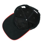 Nike - Black Big Logo Adjustable Hat 1990s OSFA Vintage Retro