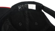 Nike - Black Big Logo Adjustable Hat 1990s OSFA Vintage Retro