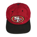 NFL (Logo 7) - San Francisco 49ers Snap Back Hat 1990s OSFA Vintage Retro Football