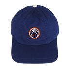 Nike - Blue Basketball Adjustable Hat 1990s OSFA Vintage Retro