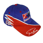 NASCAR (Checkered Flag) - K Mart Racing Strap Back Hat 1990s OSFA Vintage Retro