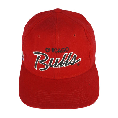 NBA (Sport Specialties) - Chicago Bulls Spell-Out Fitted Hat 1990s 7 1/4