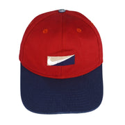 Nike - Red & Blue Snap Back Hat 1990s OSFA Vintage Retro
