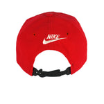 Nike - Red Team Sports Snap Back Hat 1990s OSFA Vintage Retro