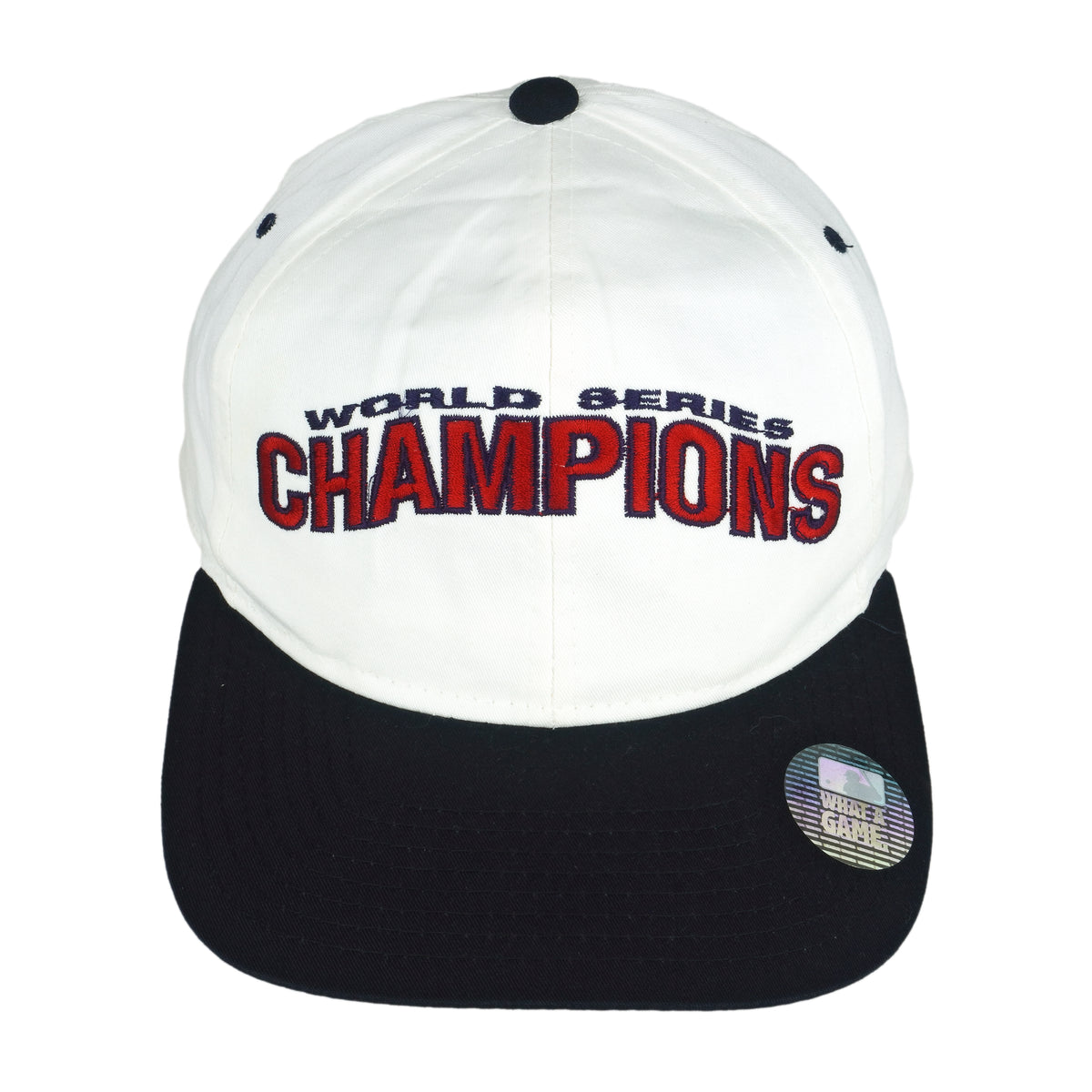 Starter - World Series Champions Snap Back Hat 1990s OSFA Vintage Retro Baseball