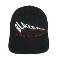 NBA - Portland Blazers Spell-Out Snap Back Hat 1990s OSFA Vintage Retro Basketball