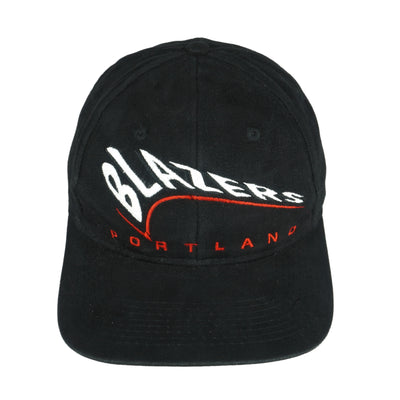 NBA - Portland Blazers Spell-Out Snapback Hat 1990s OSFA