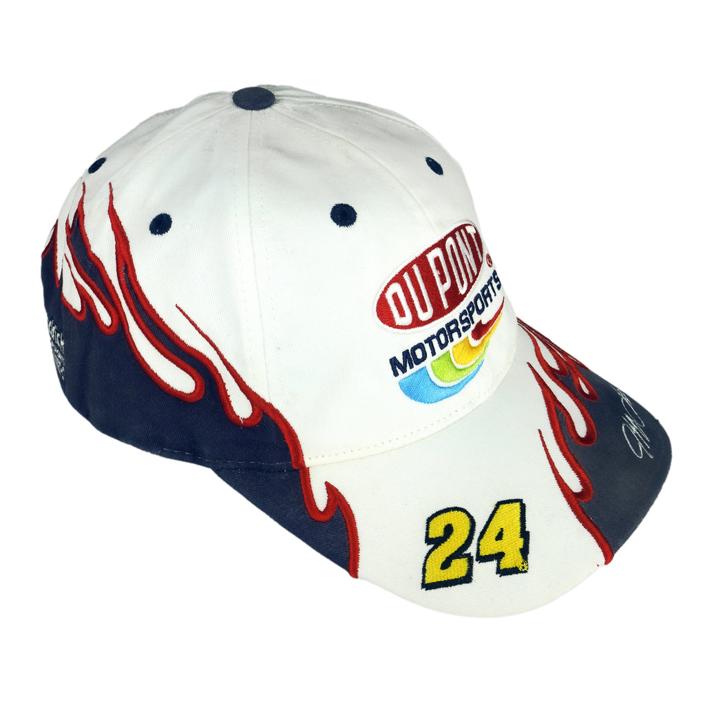 NASCAR (Chase) - Jeff Gordon #24 Snap Back Hat 1990s OSFA Vintage Retro