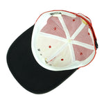 Nike - Red Air Jordan Strap Back Hat 1990s OSFA Vintage Retro Basketball