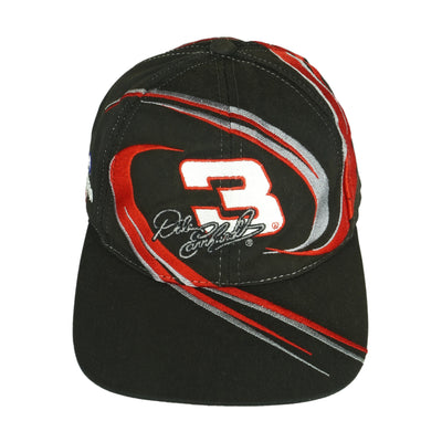 NASCAR (Chase) - Dale Earnhardt The Intimidator Strapback Hat 1990s OSFA