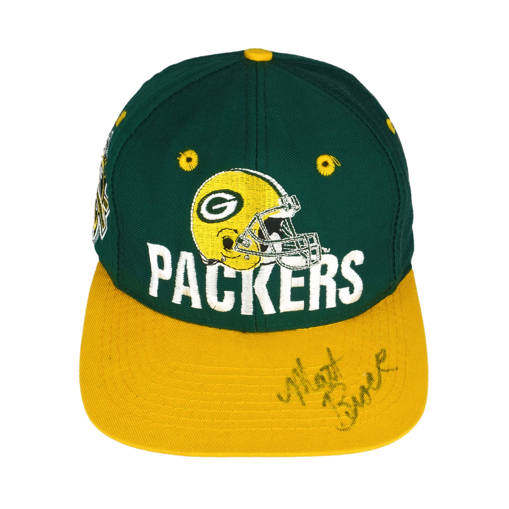NFL (Logo Athletic) - Green Bay Packers Snap Back Hat 1995 OSFA Vintage Retro Football