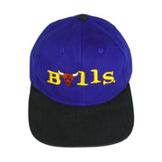 NBA (Kick 10) - Chicago Bulls Snap Back Hat 1990s OSFA Vintage Retro Basketball