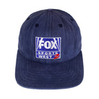 Vintage (UVS) - Fox Sports West 2 Blue Strap Back Hat 1990s OSFA Vintage Retro