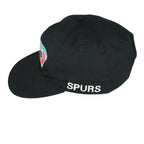 NBA (Drew Pearson) - San Antonio Spurs Spell-Out Snap Back Hat 1990s OSFA Vintage Retro Basketball