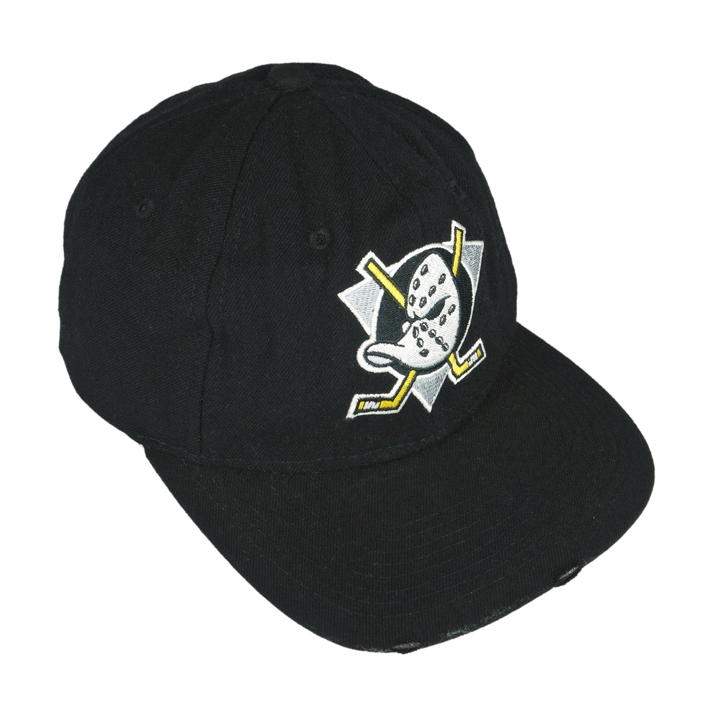 Starter - Anaheim Ducks Snap Back Hat 1990s OSFA Vintage Retro Hockey