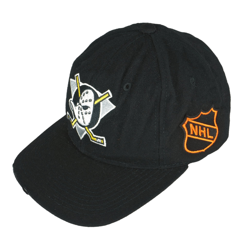 Starter - Anaheim Ducks Snap Back Hat 1990s OSFA Vintage Retro Hockey