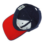 Budweiser (K Products) - Blue Spell-Out Strap Back Hat 1990s OSFA vintage Retro